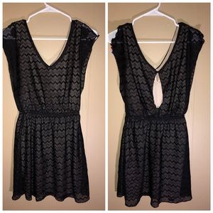 Short Black Laced Dress